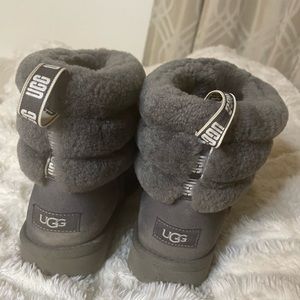 fuzzy ugg boots